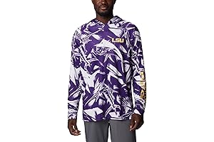 Official LSU Tigers Fishing Terminal Tackle Anchor 2 Button Hoodie