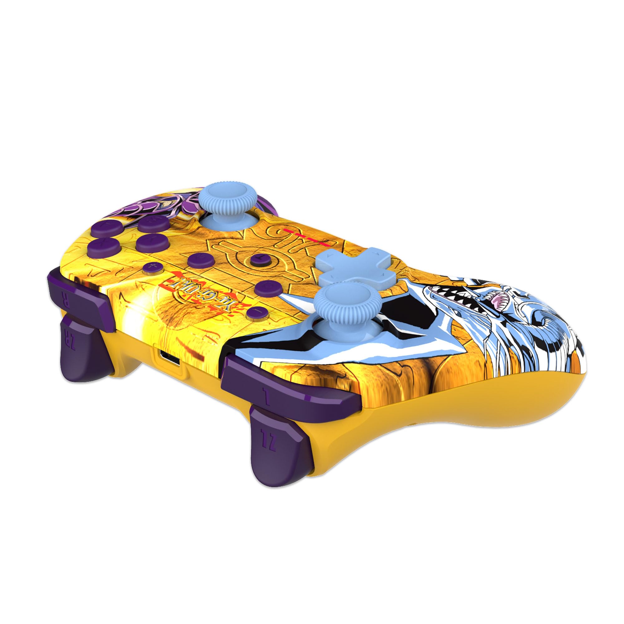 Freaks and Geeks Yu-Gi-Oh Dragon Nintendo Switch Controller wireless giallo
