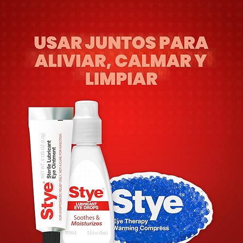 Miniatura 6 de Stye Compresa de calentamiento reutilizable para terapia ocular, alivio para orzuelos y ojos secos, reutilizable