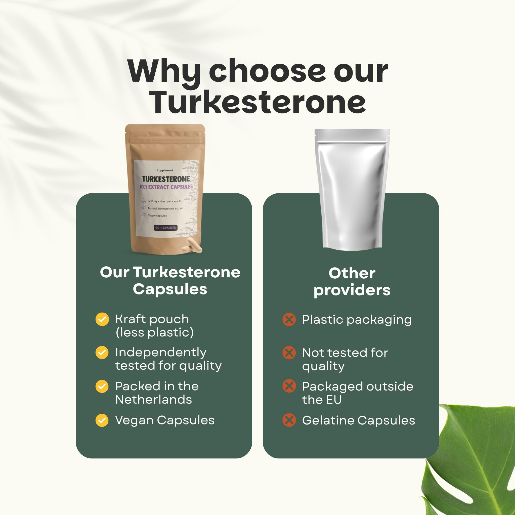 Turkesterone Extrakt Kapseln 500 mg Kombideal 4x 60 Capsules - Ajuga Turkestanica – Testosteron