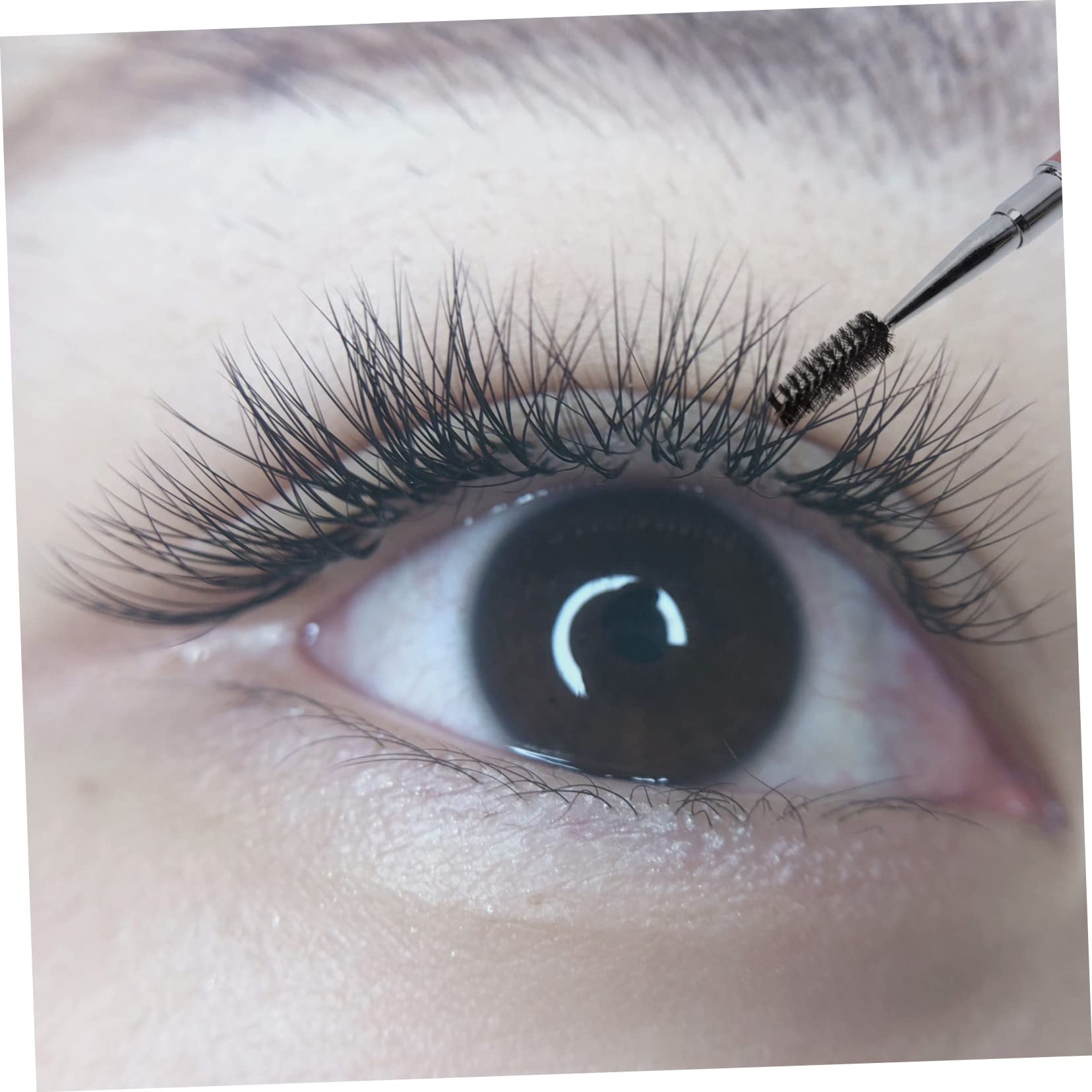 TOVINANNA Ergonomic Handle Eyelash Curl Comb Set Makeup Tool for Mascara Separation