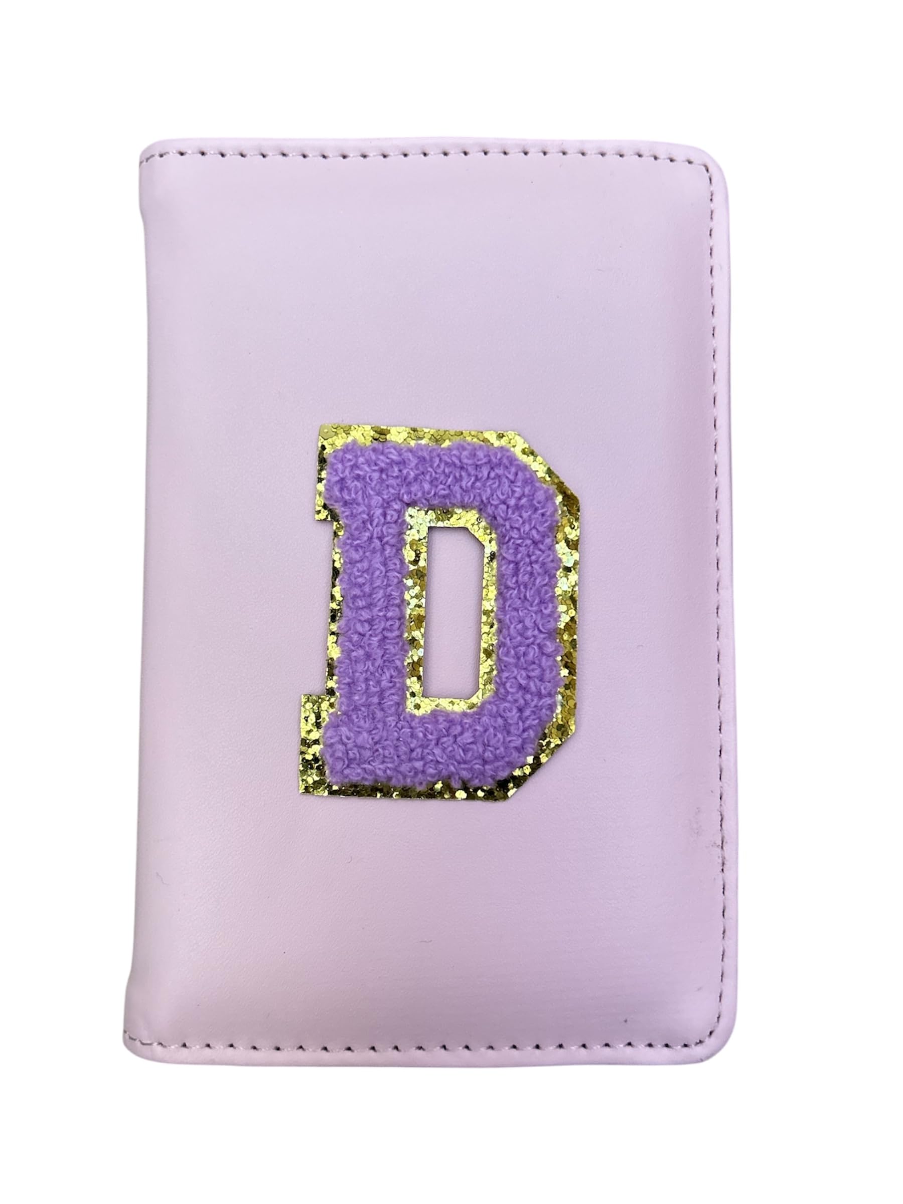 M.F.H Pink Passport Cover | Travel Accessories Organizer with Name Initials- Random Colour | for Men & Women | Vegan Leather Passport Holder | Passport Cover with Card Slots| Initial Letter (D)-picture-15
