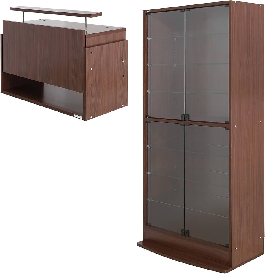 Amazon.co.jp: (JAJAN)[ 鍵付きコレクションケース ]フィギュアラック