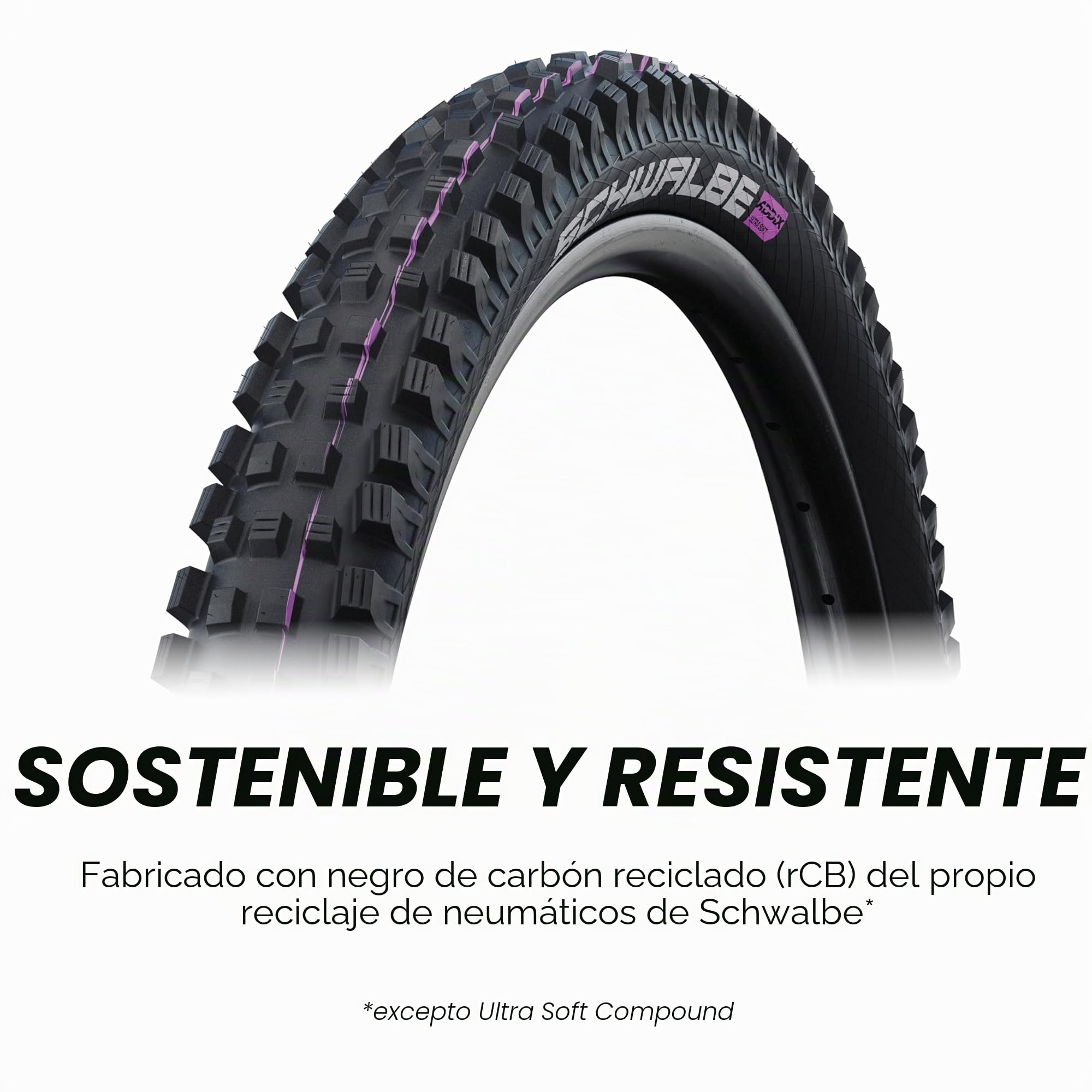 Schwalbe Magic Mary EVO TLE 65-622 Super Trail Ultra Soft - Neumático Plegable (29 x 2,60 mm)
