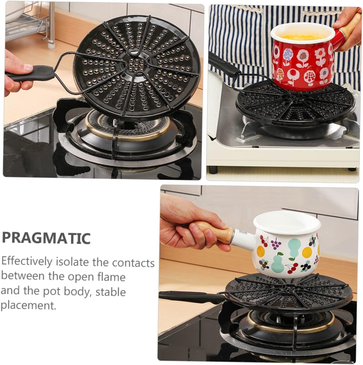 Cookware Accessory Heat Adapter Plate Gas Stove Heat Guide Plate Non Slip for Stove
