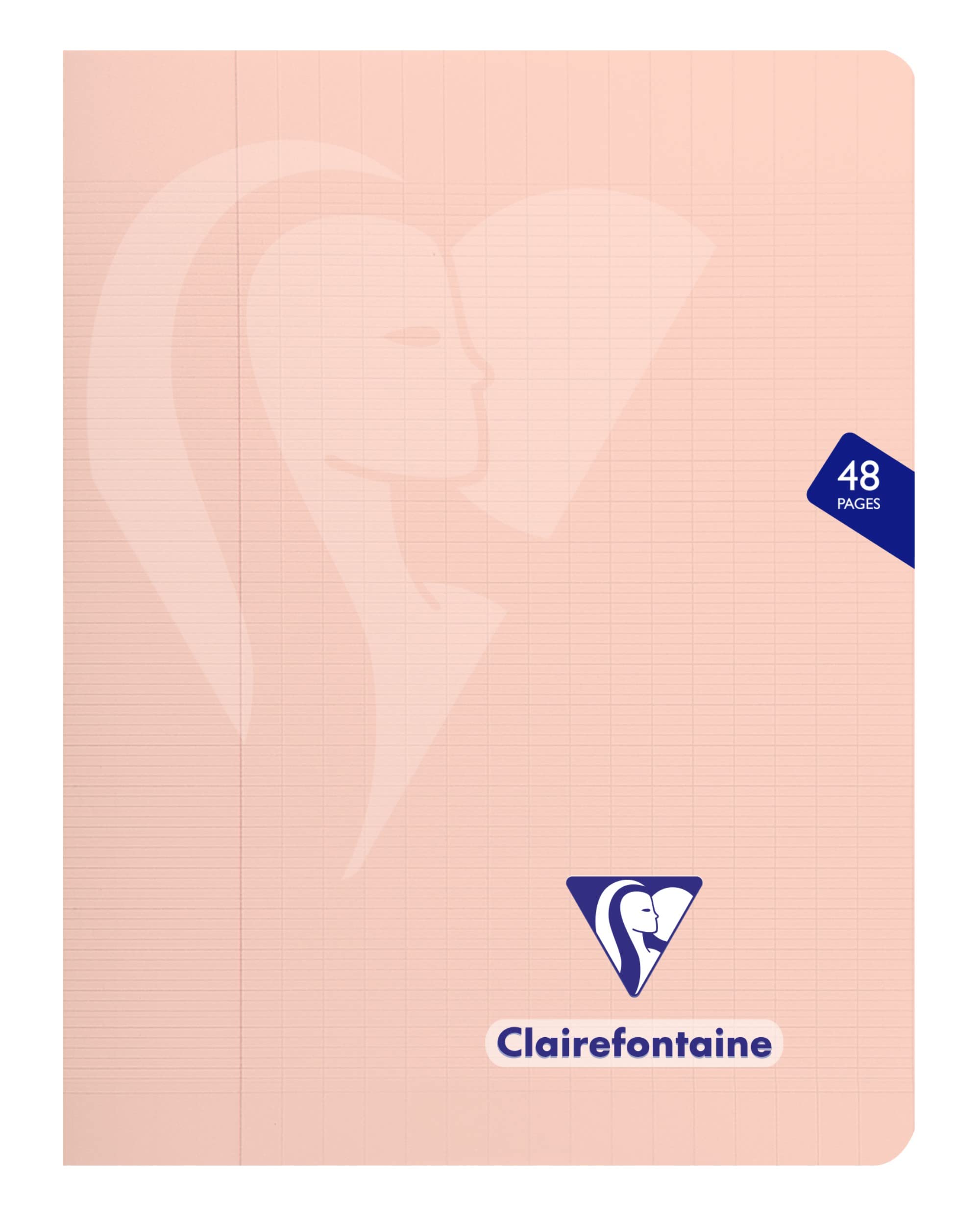 Clairefontaine 308751C Set of 10 Mimesys PASTEL Stapled Notebooks, 17x22 cm, 48 Seyes Ruled Pages, White Paper 90 g - Image 2