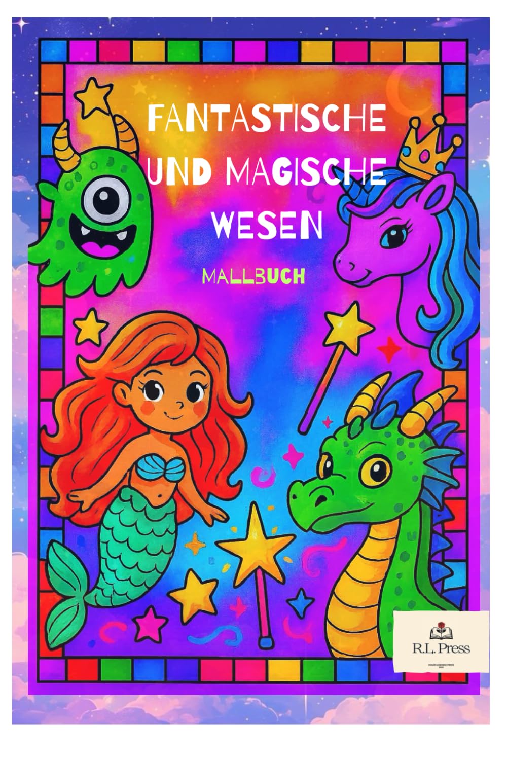 FANTASTISCHE UND MAGISCHE WESEN: Mallbuch