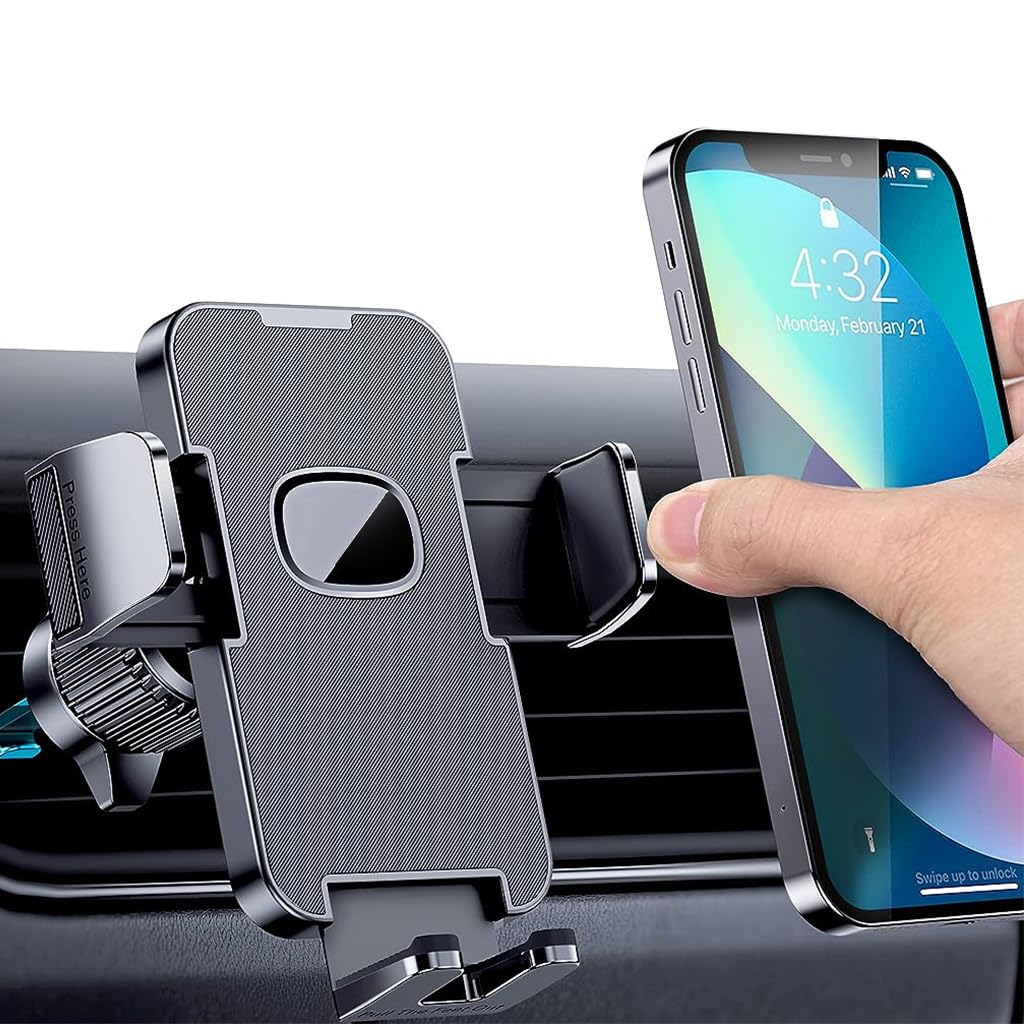 STHIRA® Car Mobile Holder, Universal Air Vent Car Phone Holder with Retractable Claws, 360° Rotation Car Mobile Stand Compatible with 4-7.1" Phones, Scratch-Free Silicone Grip, Easy Installation (B0CBRFH3C3) Amazon Price History, Amazon Price Tracker