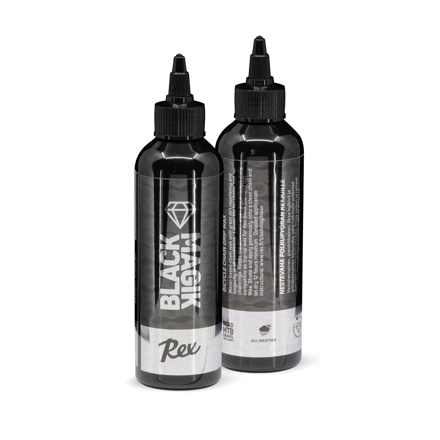 Rex Black Magik Drip Wax: Enjoy The Benefits of hot waxing Without Ever Removing The Chain. (6oz)