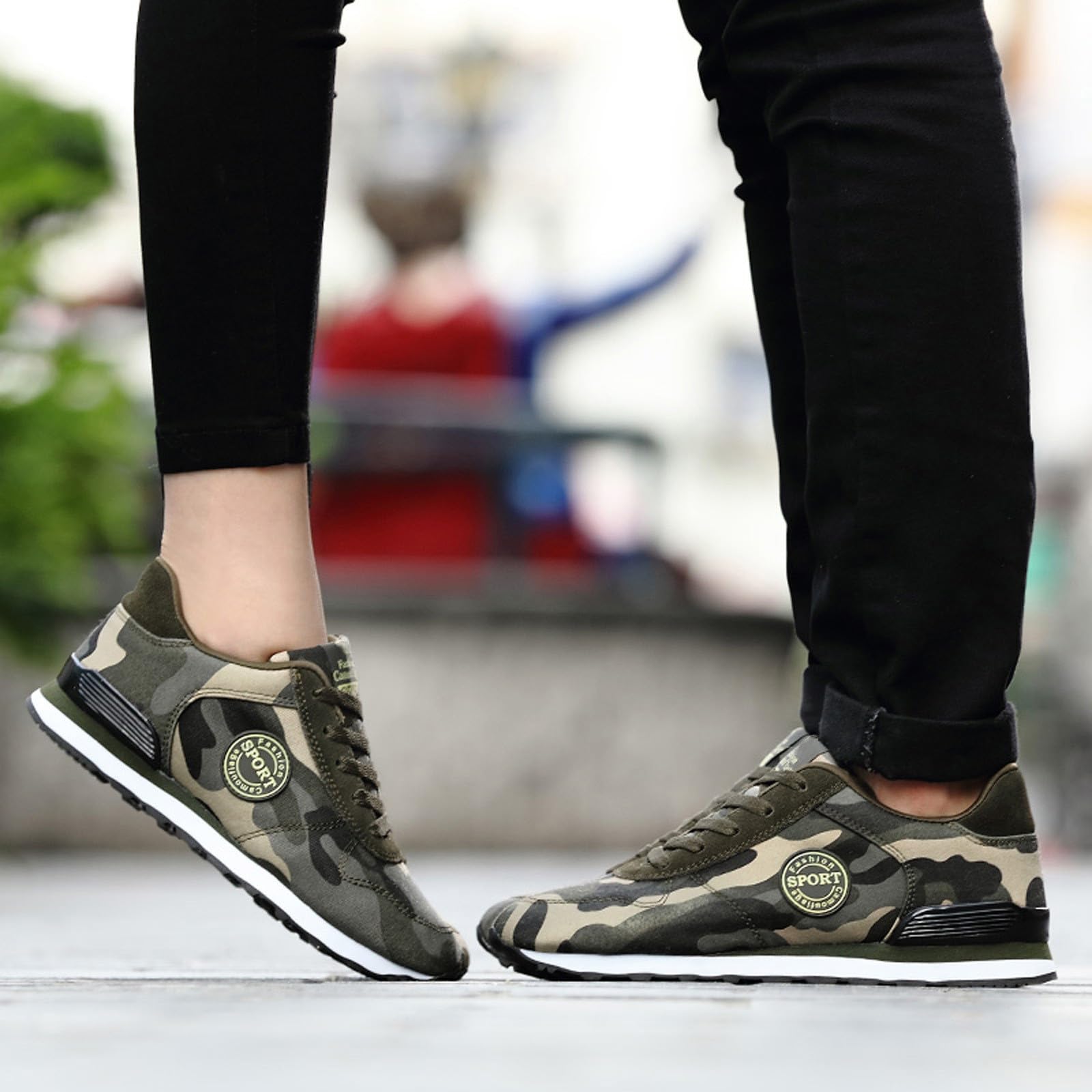 Sneaker mimetiche da donna, scarpe da corsa con buona ammortizzazione