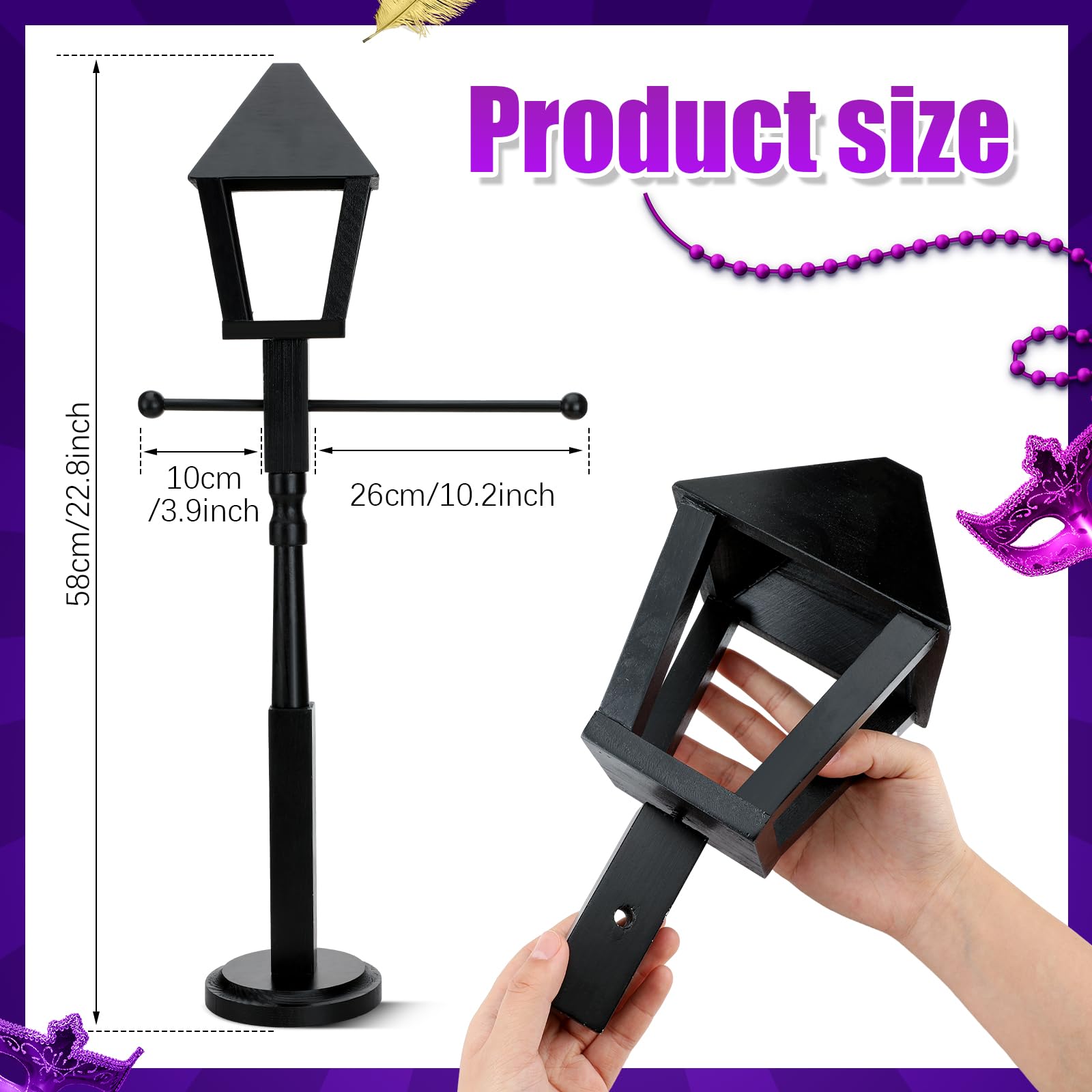 Table Centerpieces With Street Lamp Post