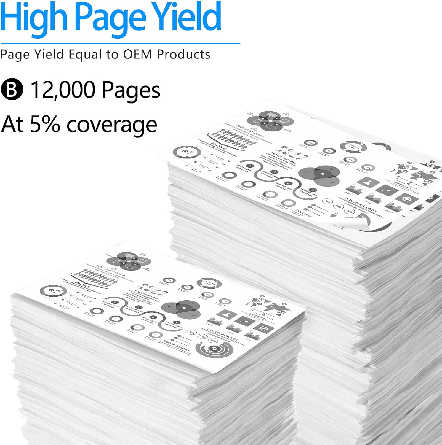 NineLeaf 1 Pack Compatible Drum Unit Replacement for Brother DR630 DR-630 Drum Work for HL-L2300D HL-L2315DW HL-L2380D MFC-L2700DW MFC-L2685DW MFC-L2740DW DCP-L2540DW Printer
