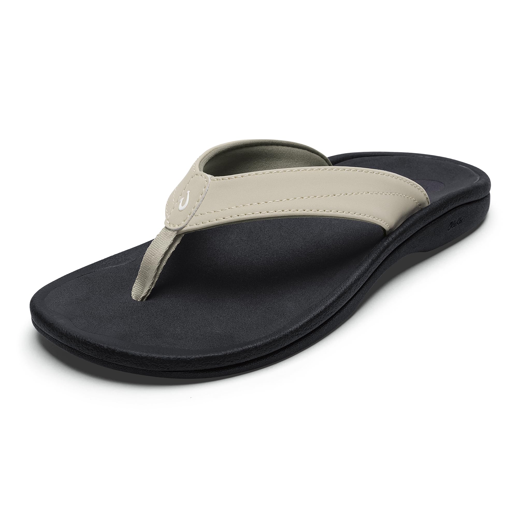 OLUKAI Ohana Women's Beach Sandals, Water Resistant Flip Flops, Arch Support & Comfort Fit, Lightweight & Durable, Enhanced Grip & Traction
