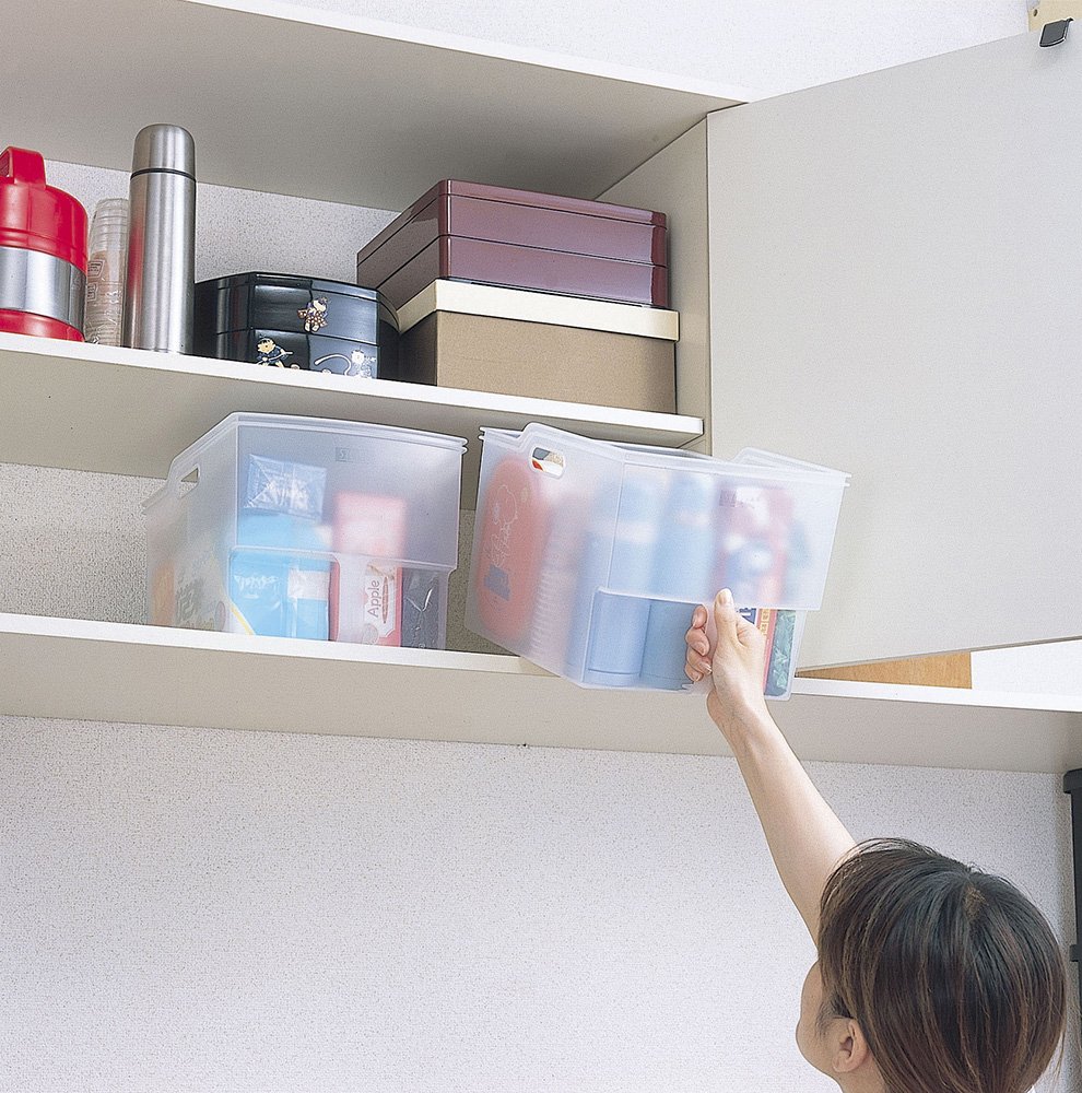 Hanging cupboard box wide clear F-2400