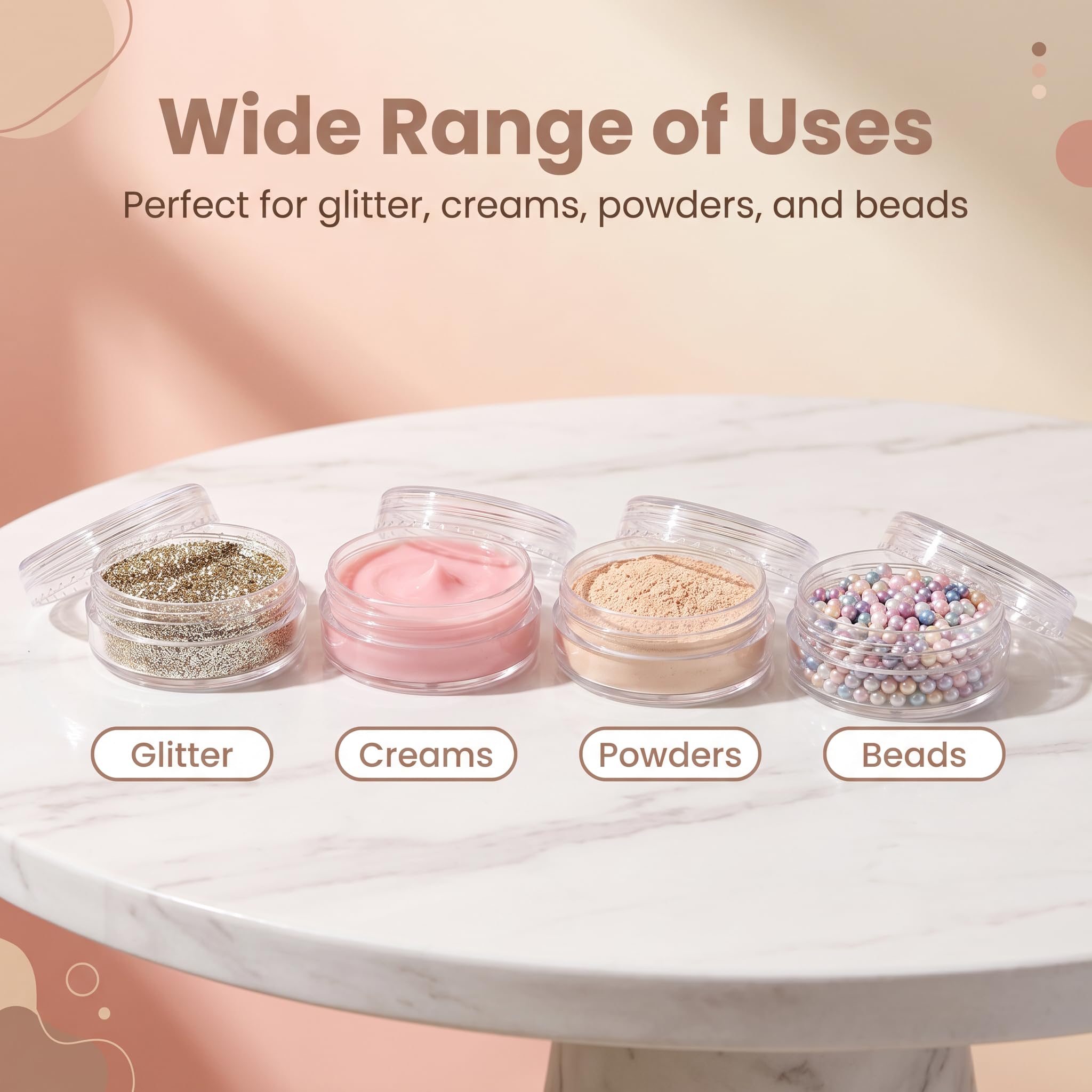 Plastic Sample Containers with Screw-Top Lids