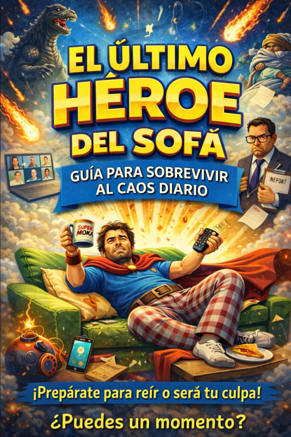 EL ÚLTIMO HÉROE DEL SOFÁ: Manual épico de supervivencia a la vida moderna (para personas agotadas pero funcionales)