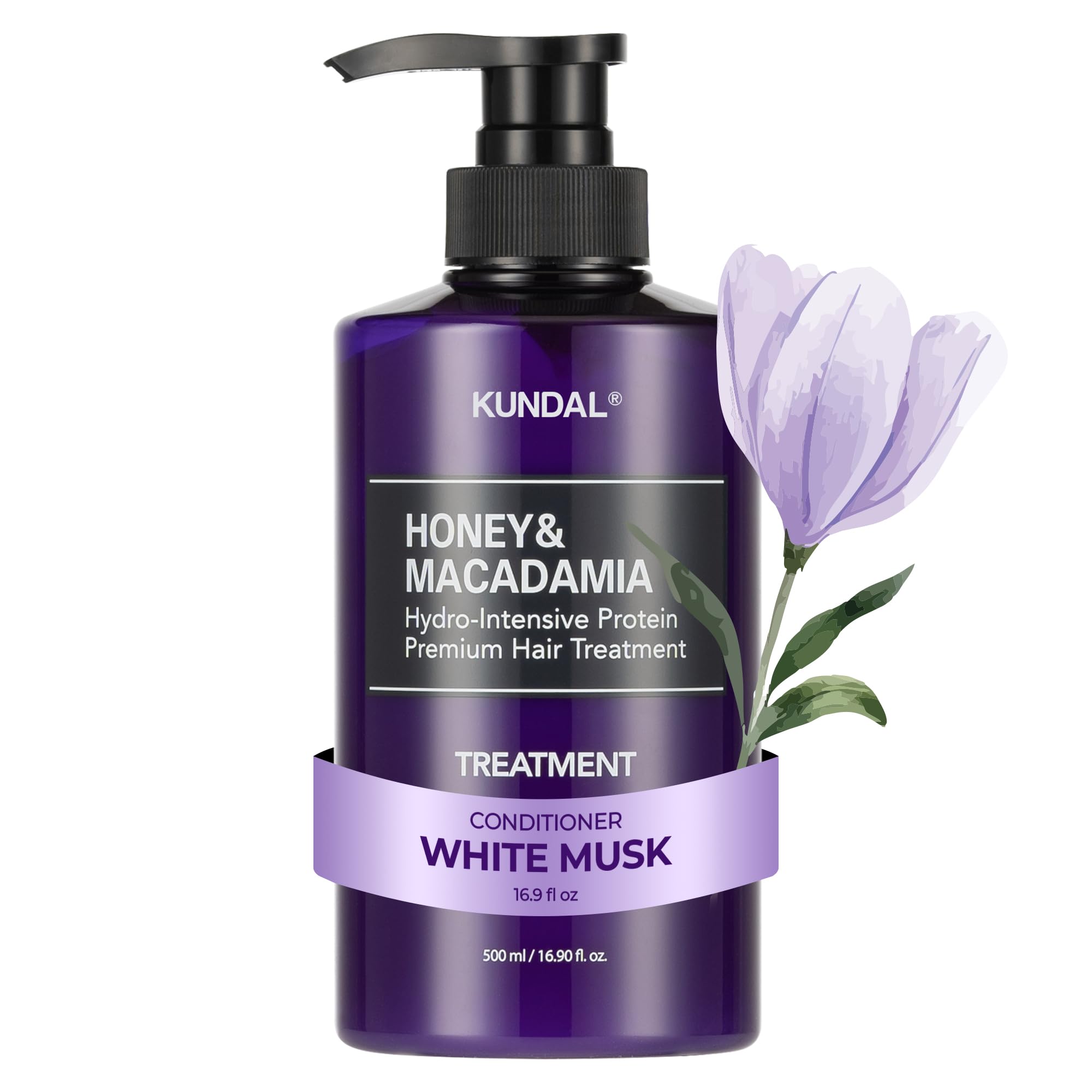 KUNDALHoney and Macadamia White Musk Hair Treatment 500 ml
