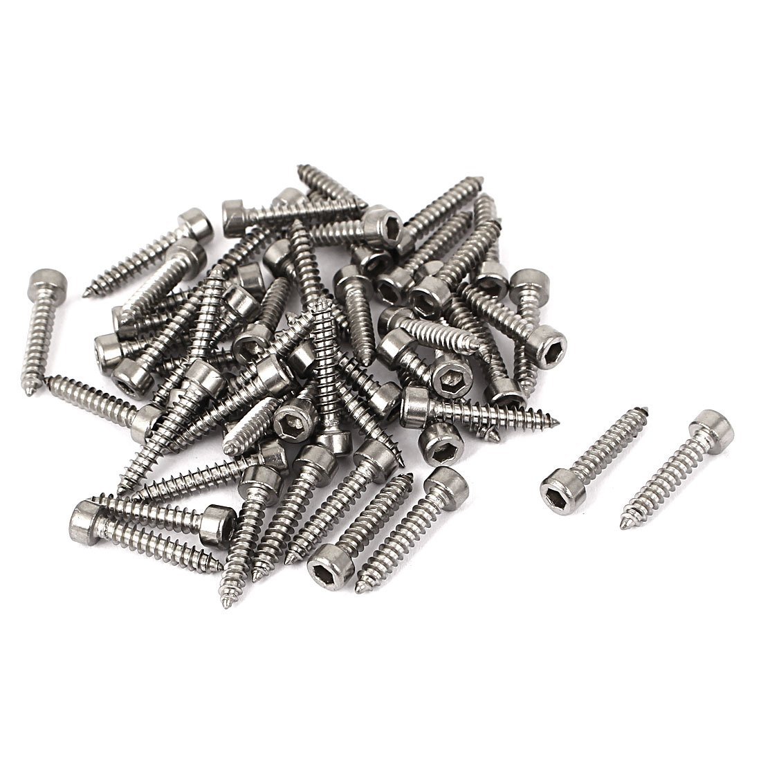 Self-Tapping Screws - M2x6mm Hex Head -5
