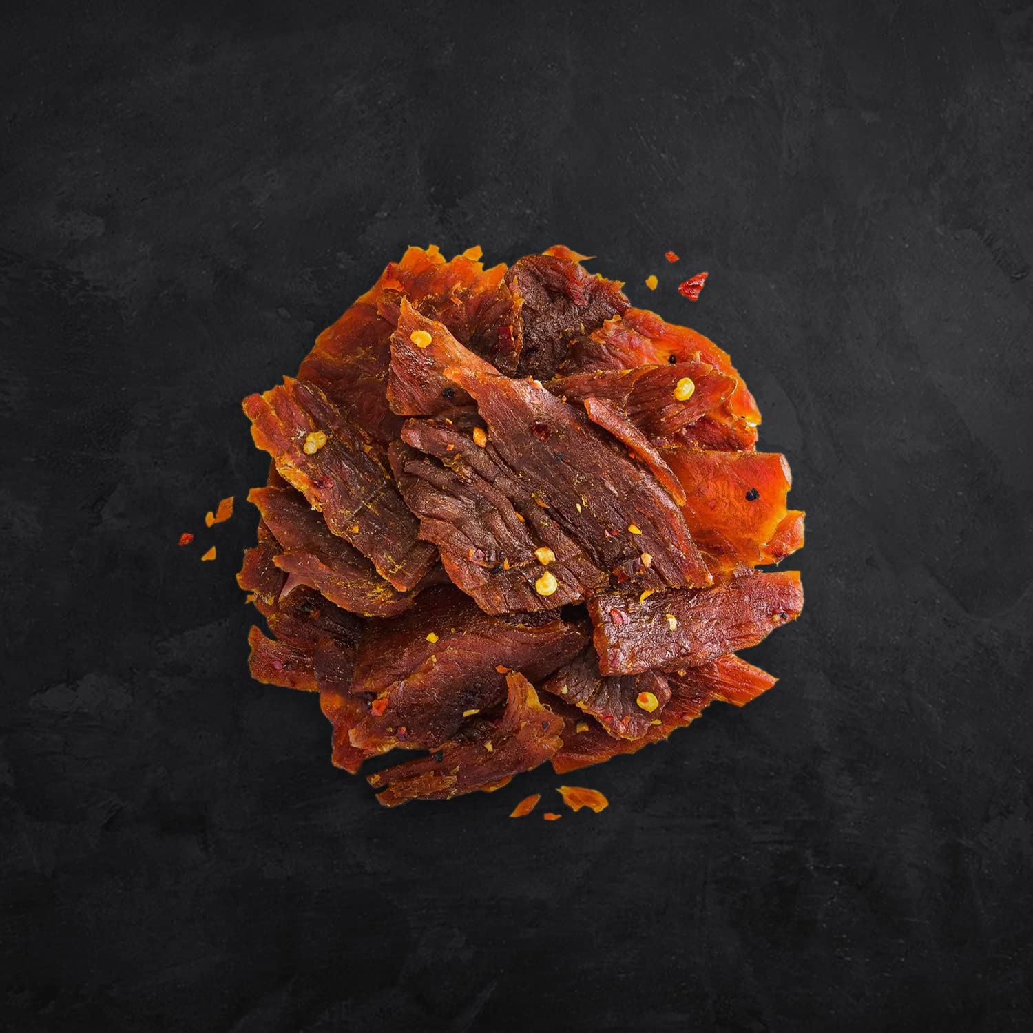 THE MEAT MAKERS 100% Turkey Jerky 7x40g Sostituto del frullato proteico ideale per l'ufficio, vita attiva, post allenamento. Carne Essiccata Snack Proteici, Jerky Chips, Carne Secca