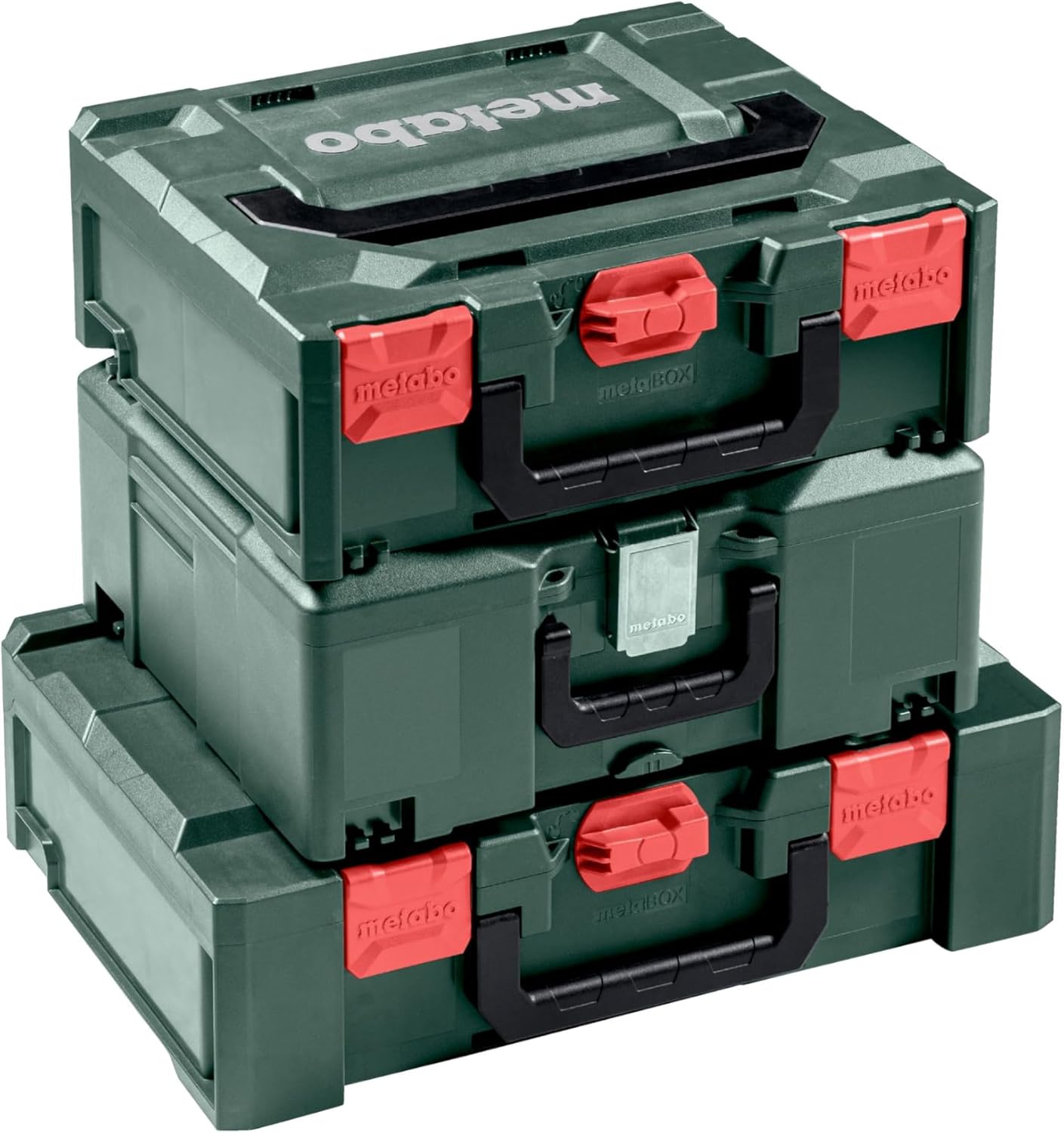 Metabo metaBOX 118 for BS/SB, 12 V (626885000) Dimensions: 396 x 296 x 118 mm, Case Volume: 8.4 l, Max. Load Capacity: 125 kg