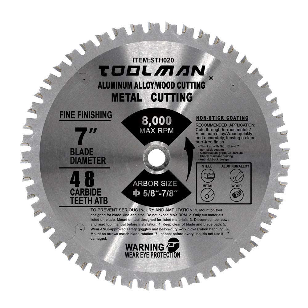 Toolman Premium Circular Saw Blade Universal Fit 7" For Tile Marble Concrete STH020