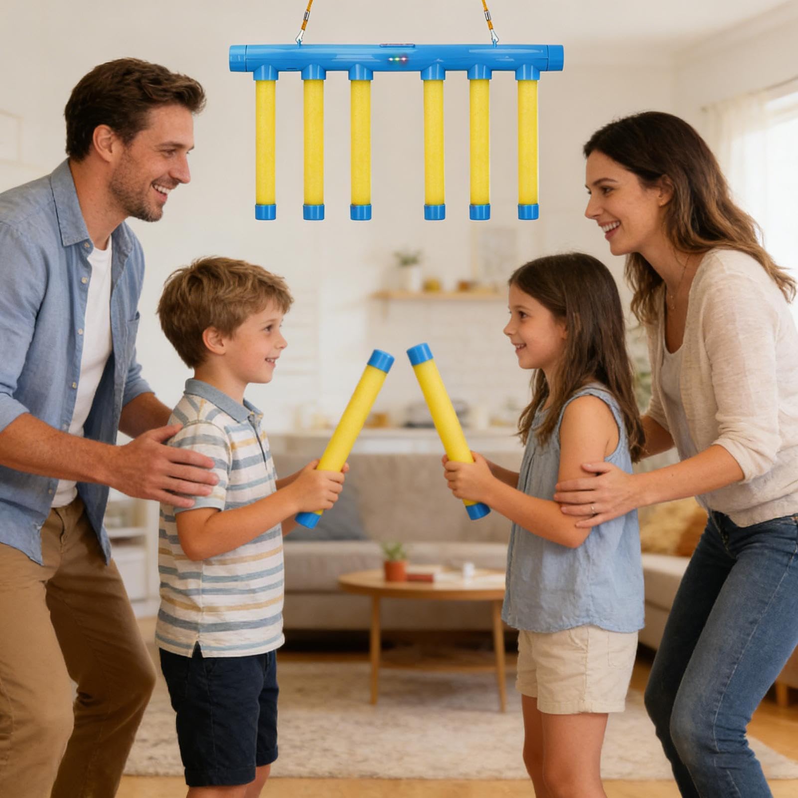 Juego de Reflejos con Palos Que Caen | Entrenador de Tiempo de Reacción con Mando a Distancia Portátil y - Palos Que Caen para Coordinación -Mano - para Preescolares Y Niños De Jardín De Inf