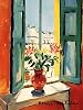 Henri Mattis Poster Color Print Abstract Wall Painting Open the Window by Henri Mattis Landscape Canvas Painting Home Decor 16x24 Inch Unframed