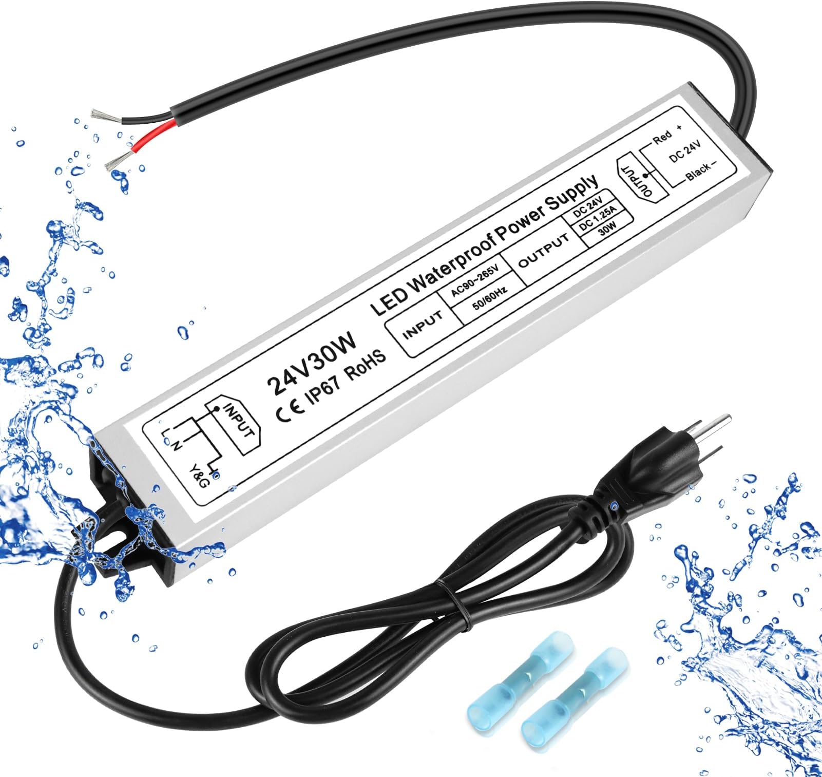 Snapklik.co : LED Driver 250W Waterproof IP67 Power Supply Transforer - View #4