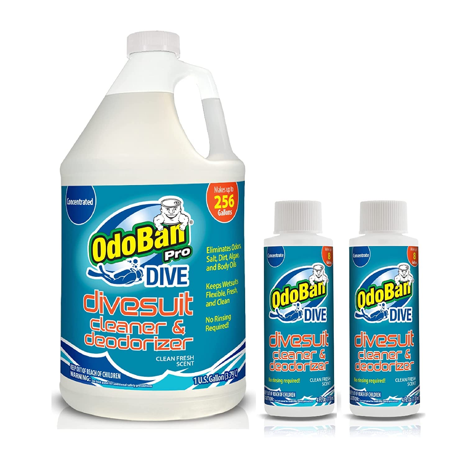 OdoBan Neutral pH Floor Cleaner Concentrate (1 gal., 4 pk, Vinyl Floor