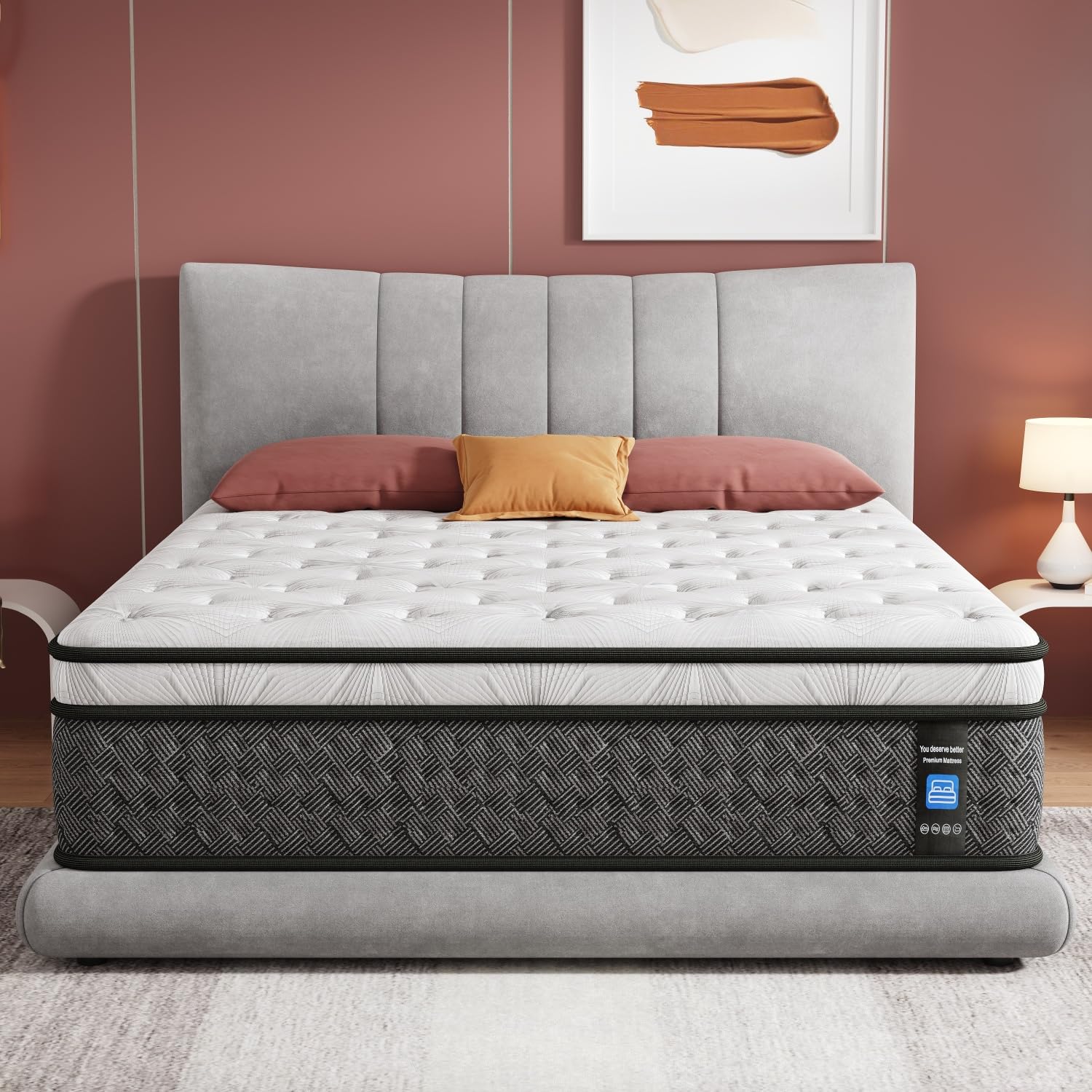 SupremeSleep 16 Inch Hybrid King