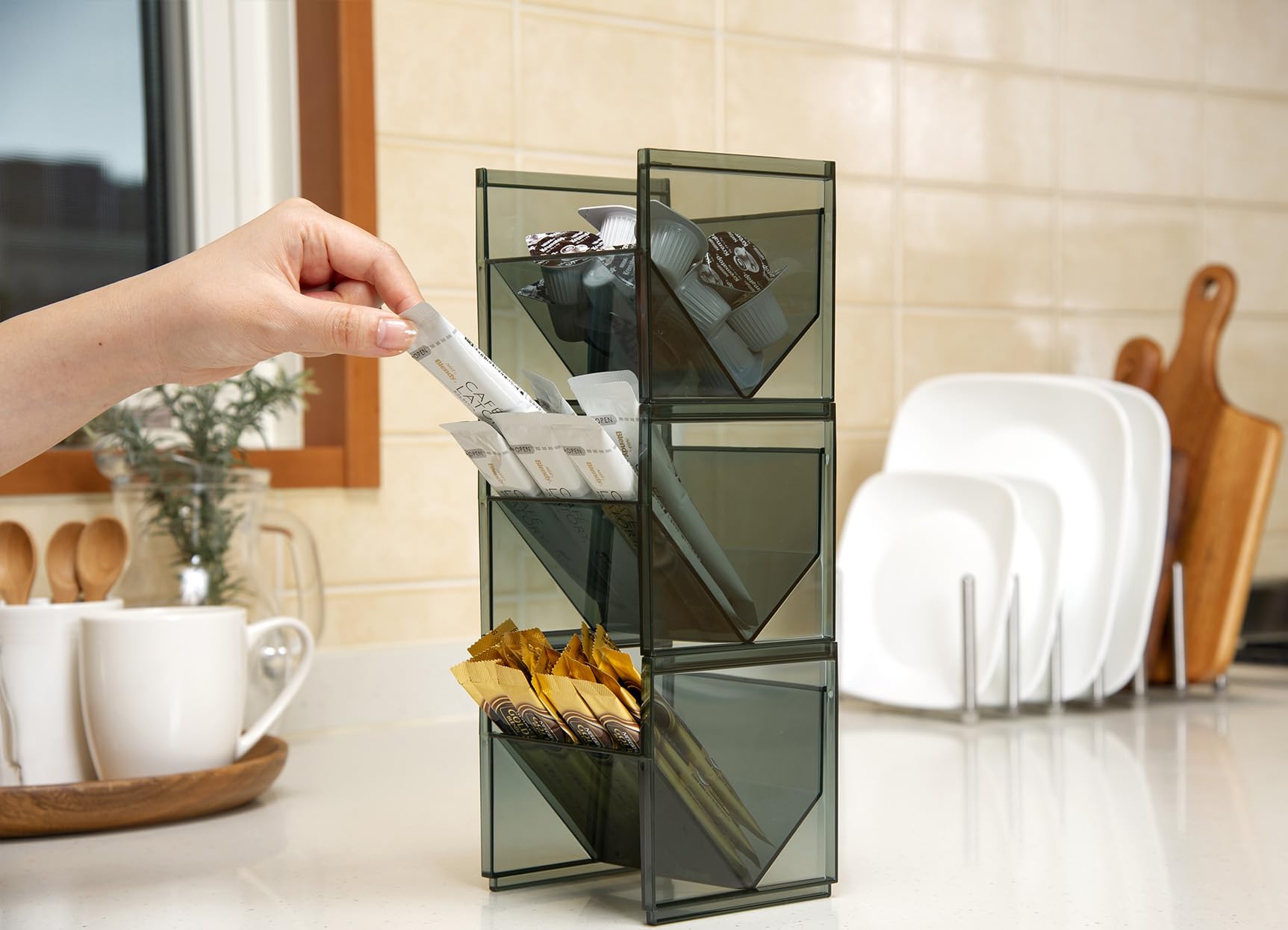 ティーラック（個数限定割引！お試し1500円引き） Amazon｜ティータイムラック クリアーブラック【まとめ買い240個セット