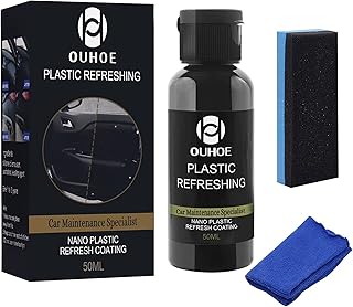 Plastic Deep Cleaner, Leather Restorer, Plastic Parts Refurbish Agent, Car Interior Cleaner for Cleaning Car Interiors, Refurbish Car Parts (50 ml)