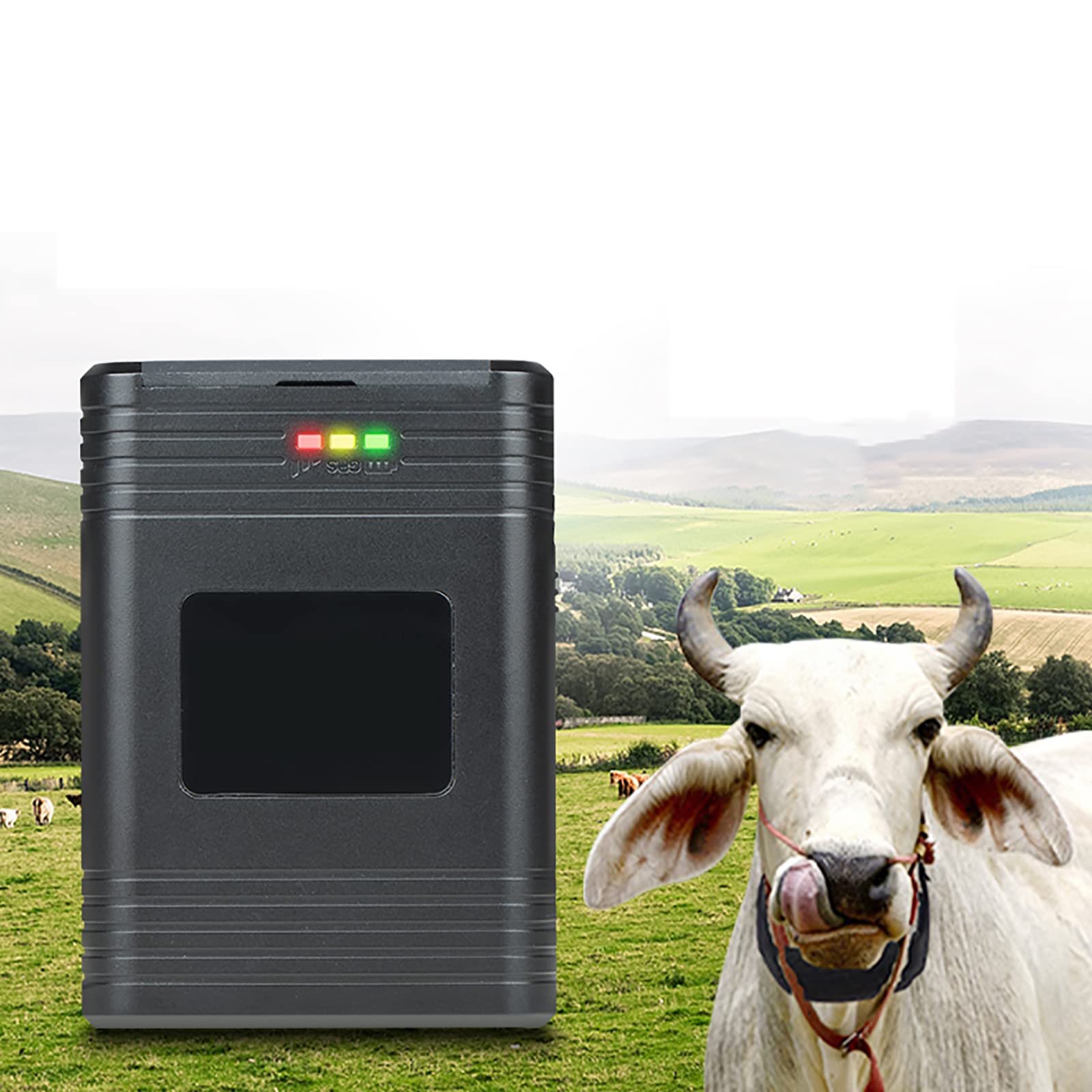 Lokalizator GPS Owiec, Duża Bateria 18000 MAh, 180 Dni Czuwania, Z Kołnierzem I Wodoodporną Obudową, Zarządzanie Wieloma Kontami, Ustawienie Zasięgu, Funkcja Przypomnienia O Alarmie
