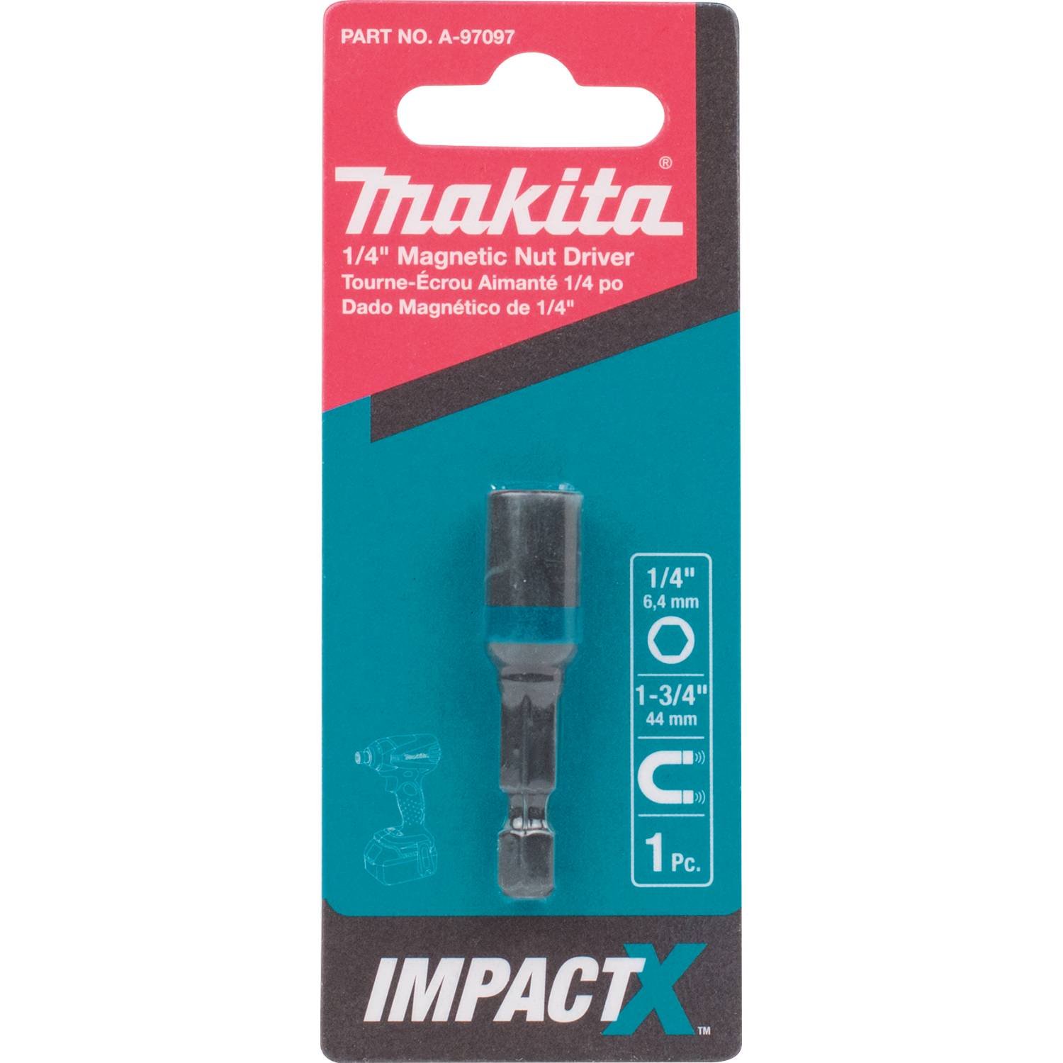 Amazon.com: Makita A-97097 Impactx 1/4″ x 1-3/4″ Magnetic
