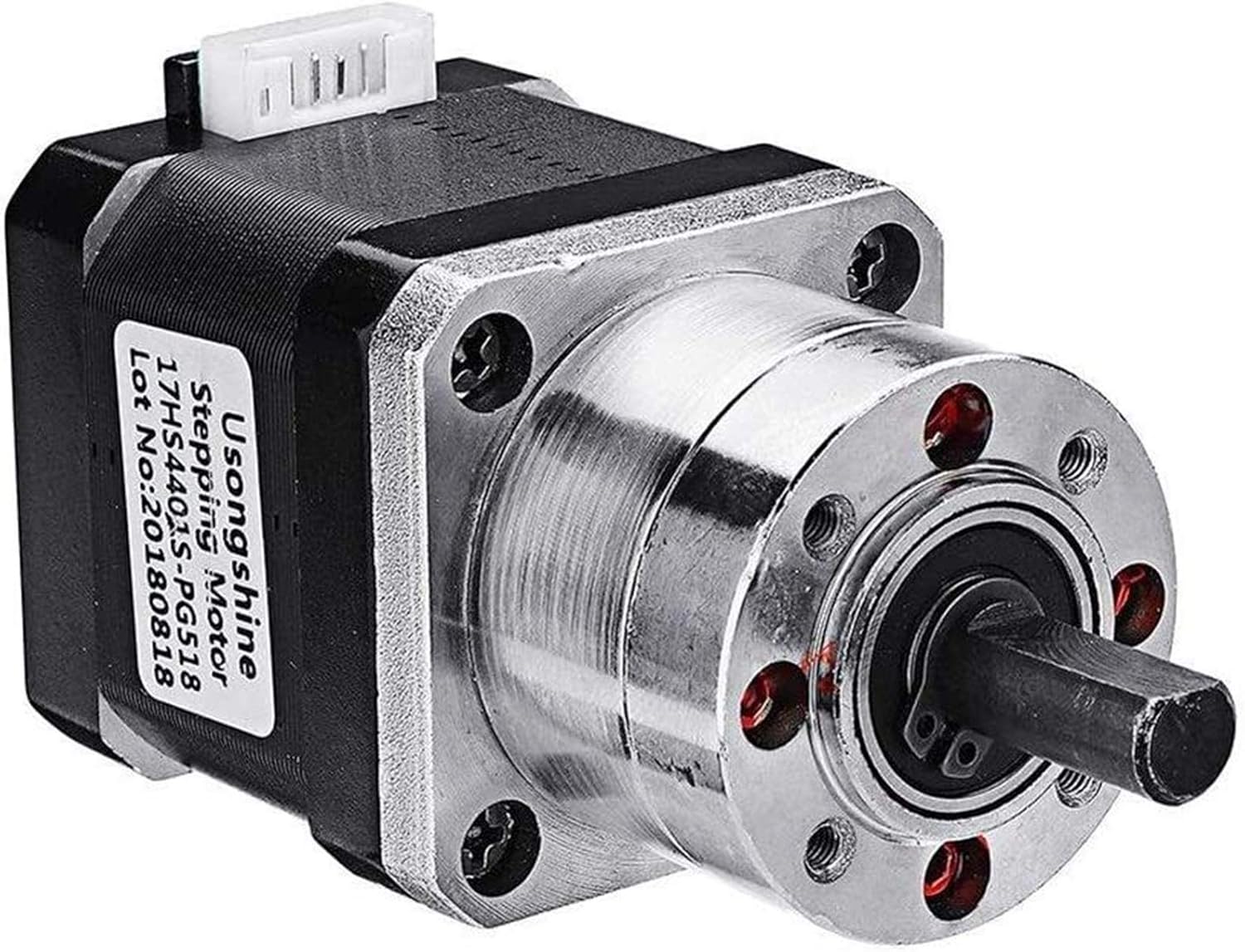 review YJYGR 3D Printer Accessories, 4-Lead Extruder Gear Ratio 5.18:1 Planetary Gearbox Stepper Motor for 3D Printer CNC Part Printer Accessories
