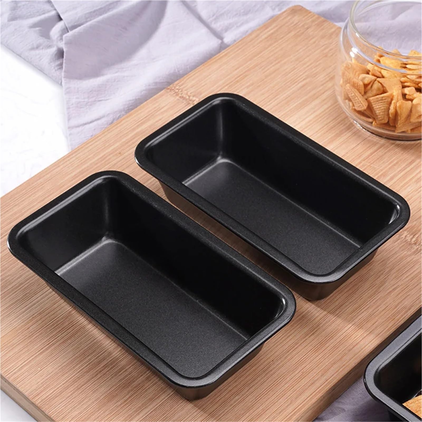 Molde for Pan Rectangular, Molde Antiadherente de Acero al Carbono for Pasteles, Mini Molde for Tostadas, Bandeja for Hornear Pasteles, Herramientas de Cocina for Hornear para ReposteríA(30cm)