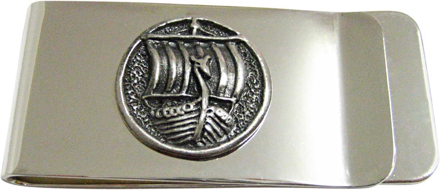 Kiola Designs Round Viking Boat Money Clip