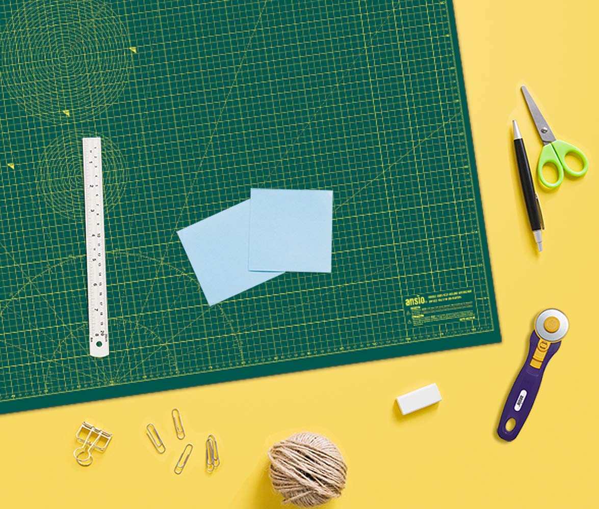 ANSIO Craft Mat Self Healing A0 Double Sided 5Layers Quilting, Sewing