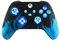 Vista 2 de Silent Modz Custom Modded Controller 7 LED Colors Trigger Stopper w/Pro Grips compatible with Xbox Series S, Xbox Series X, Xbox One, and Windows