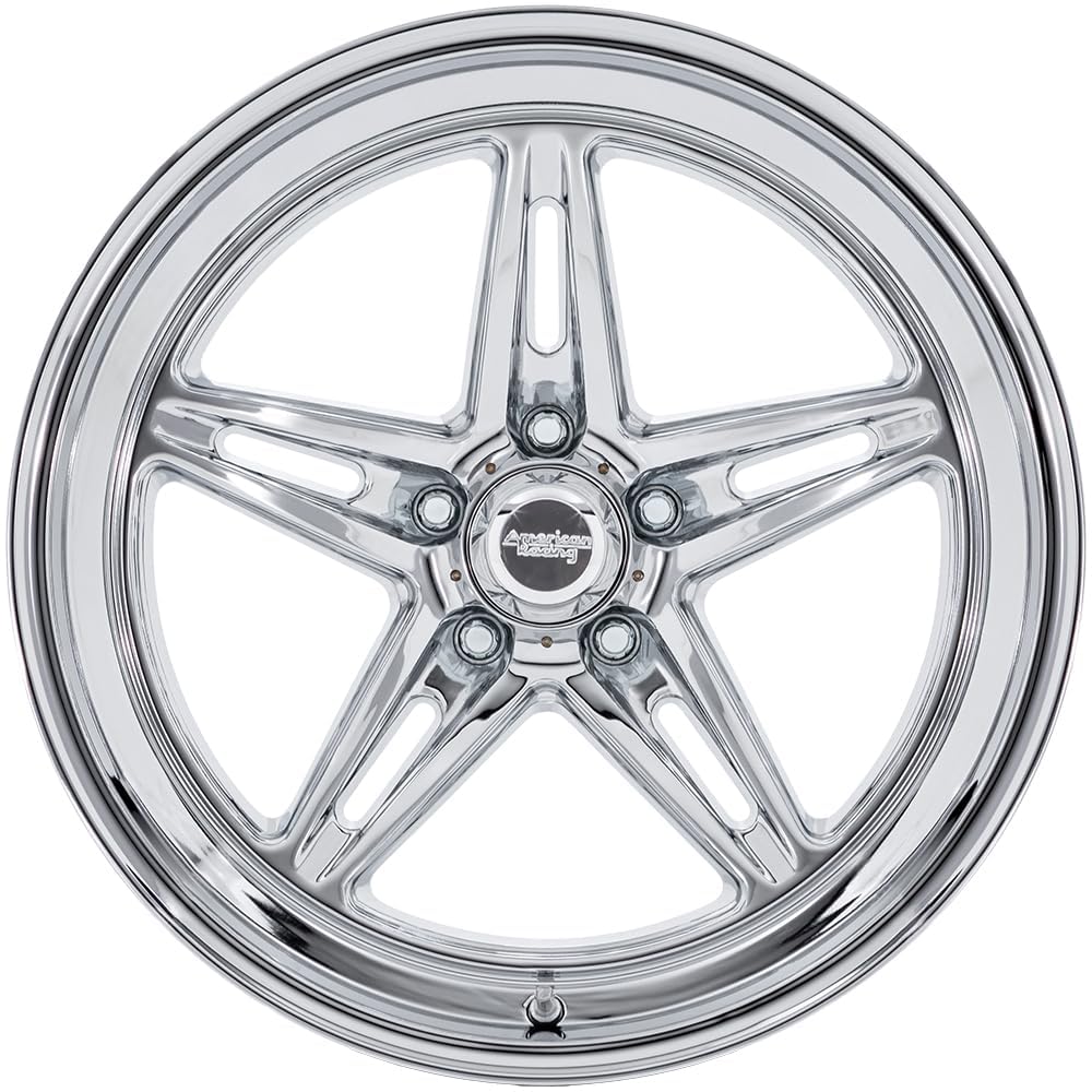 Amazon.com: American Racing VN514 GROOVE 18X8 5X4.5 4.5 0mm CHROME