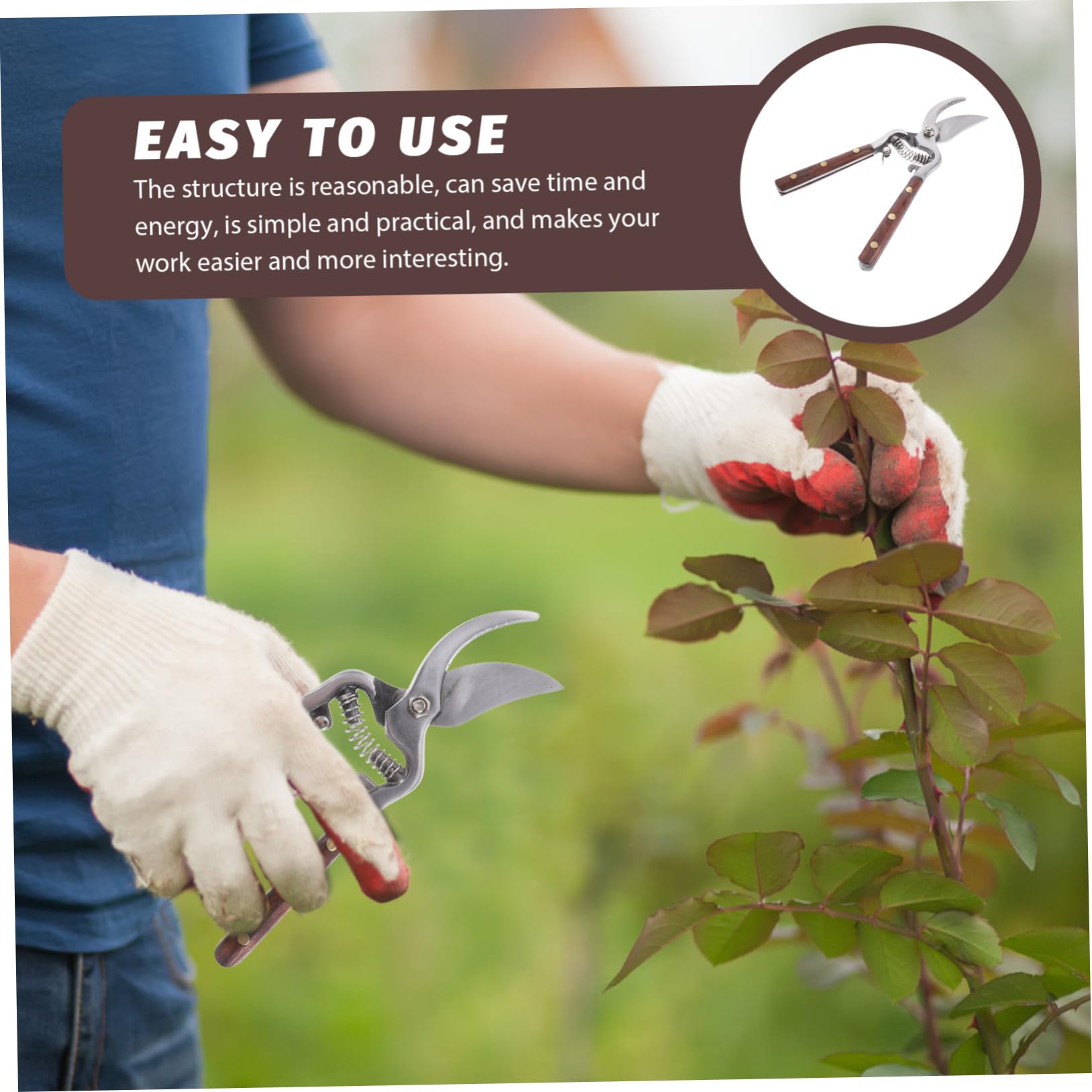 Gartenschere Astschere Schneidwerkzeug Aus Kohlenstoffstahl Für Gartenarbeit Robust Und Langlebig Für Einfaches Trimmen