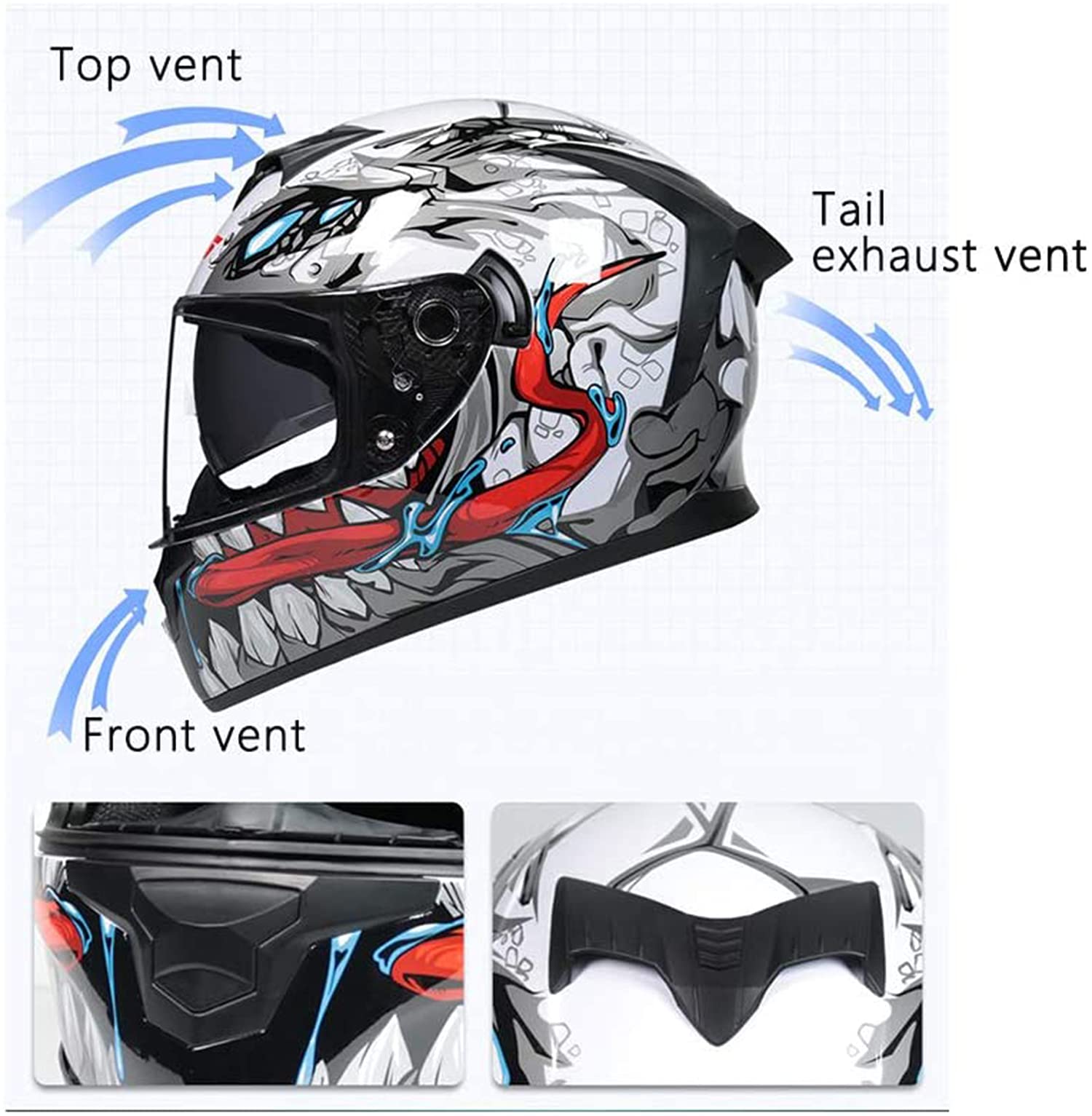 Casque Moto Bols Avec Visière, Demi Coque Casque Scooter Pour Homme