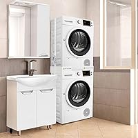 Vista 7 de Washer Dryer Stacking Kit, Universal Stacking Kit for Washer and Dryer, Adjustable 29"/28"/27"/26"/25"/24" Stackable Stacking Kit Replacement with