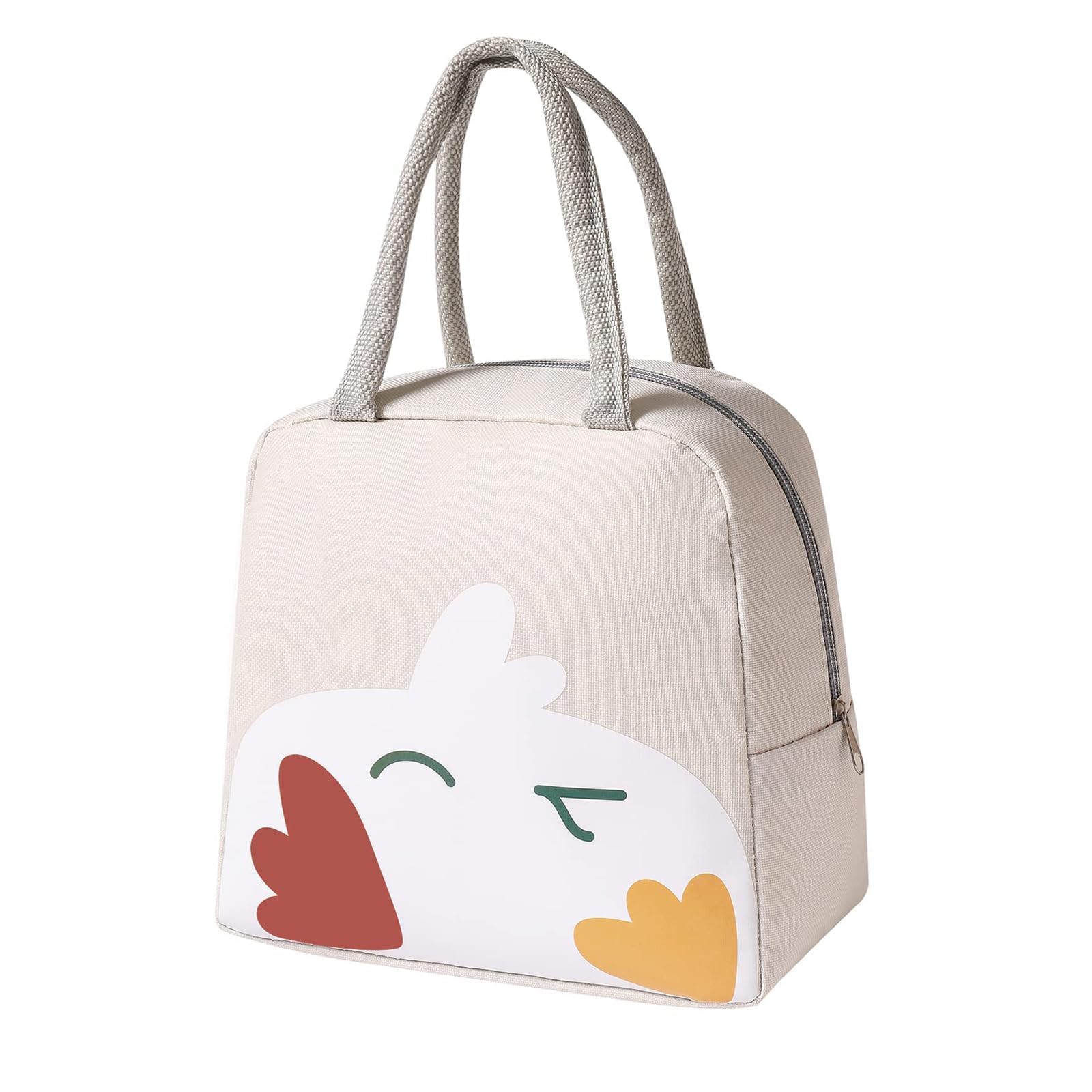 JoyzzzLunch Bag Bento Bag, Insulated Lunch Bag, Leak Proof Tote Lunch Bag, Oxford Cloth Cooler Tote Bag, Unisex Waterproof Picnic Bag, Reusable Lunch Bag for Work, School, Travel and Picnic