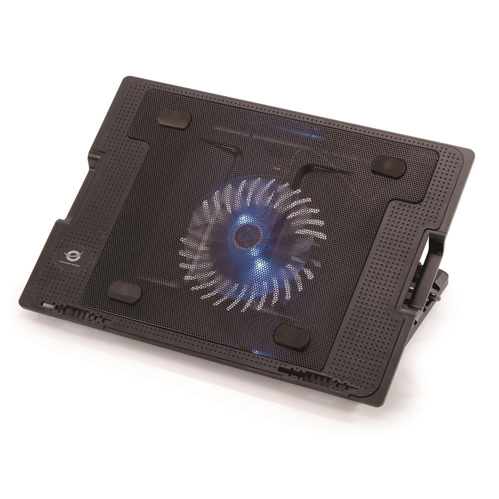 Evita el sobrecalentamiento del portátil con esta base de refrigeración de 17 pulgadas USB 2
