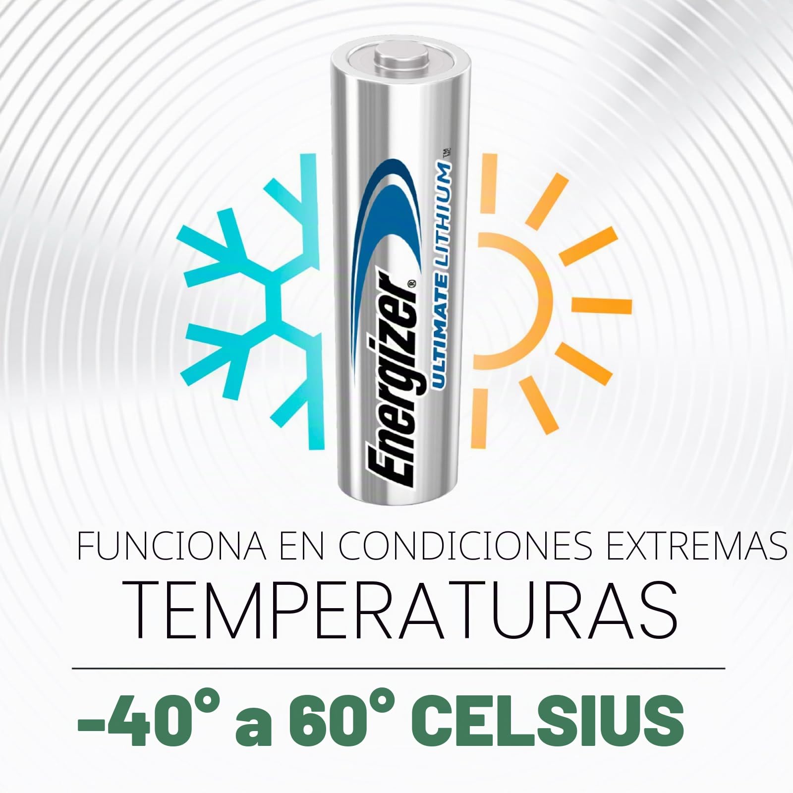 20 pilas Energizer Ultimate Lithium AA - Pilas estilo lápiz de larga duración para dispositivos, linternas, juguetes y cámaras