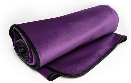 Miniatura 3 de Avana Manta impermeable  Protector para personas y mascotas  Barrera de humedad a prueba de fugas, tamaño regular, microterciopelo morado