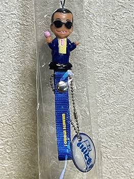 絶版　笑っていいとも！タモリストラップ ゴールドバージョン非売品④ Amazon.co.jp: タモリ ストラップ 笑っていいとも タモさん 青色 番組