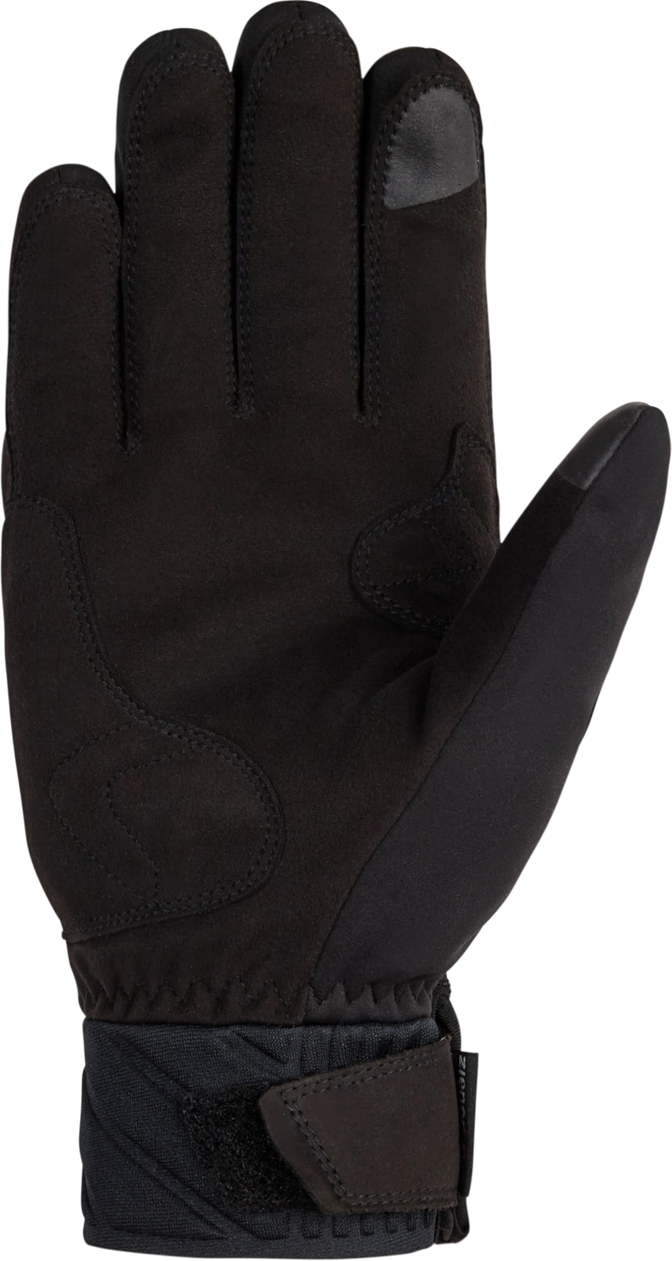 Ziener Męskie rękawiczki UZOMI do biegów narciarskich/nordic/crosscountry | bardzo ciepłe, w dotyku, Soft-Shell, czarne, 6,5