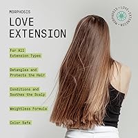 Vista 3 de FRAMESI Morphosis Love Extension Champú de 8.4 onzas líquidas, champú para extensiones de cabello y pelucas, ingredientes naturales, limpia e